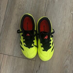 Adidas Kids Soccer Cleats 10.5 - Neon Yellow and Black